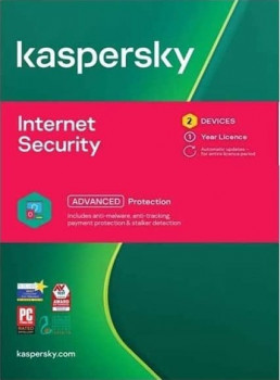 Kaspersky Internet Security 2021 - 2 Users (1 Year) I Digital Download I KL1939IBBFS-20